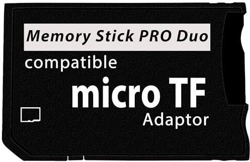 LEAGY - Memory Stick Adapter - Micro SD naar Memory Stick PRO Duo - Compatibel met PSP 1000/2000/3000