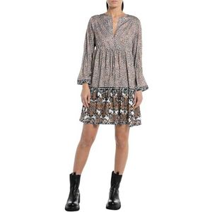 Replay Damesjurk, 010 Multicolor, S
