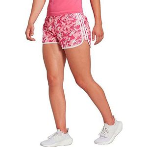 adidas Marathon 20 Camo Korte Broeken, Clear Pink, XS