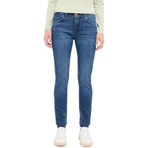 MUSTANG Dames Style Shelby Skinny Jeans Broek, blauw, 29W / 32L
