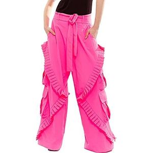 CHAOUICHE Brazilië professionele doelbroek, roze, maat XL, uniseks, volwassenen, Roze, XL