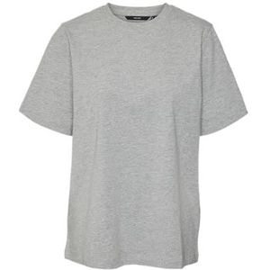 VMDEMI SS O-Neck TOP JRS NOOS, lichtgrijs gem., XS