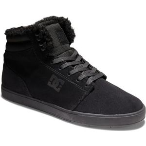 DC Shoes Crisis 2 Hi Wnt - High Top winterschoenen van leer voor mannen, zwart, 44 EU