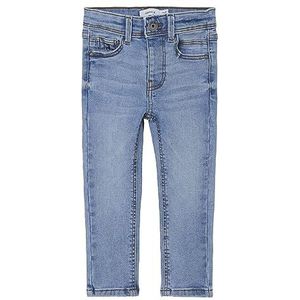 NAME IT Boy's NMMTHEO XSLIM Jeans 2220-MT NOOS Jeansbroek, Light Blue Denim, 110, blauw (light blue denim), 110 cm