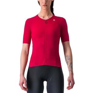 CASTELLI Premio W Jersey T-shirt voor dames, Perzisch Rood, L