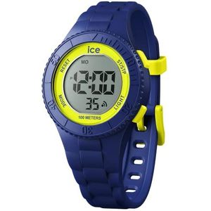 Ice-Watch - ICE digit Navy yellow - Blauw jongenshorloge met plastic bandje - 021273 (Extra small)