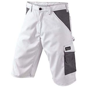 J.A.K. 921015108 Serie 9210 65% polyester/35% katoenen shorts, wit/grijs, 60 (42) maat