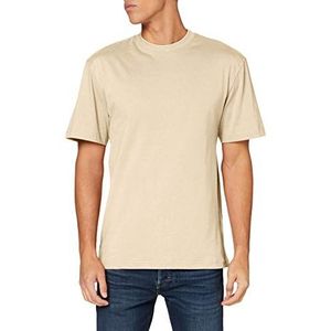 Urban Classics Basic Crew Neck Tall Tee T-shirt voor heren, Concrete, 5XL