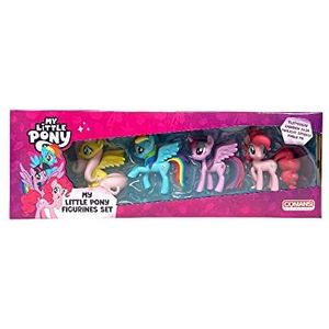 My Little Pony Speelfiguren - Speelset - 4 Stuks - Cadeau Verpakking - Kunststof