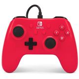 Bedrade controller voor Nintendo Switch – Framboos Rood