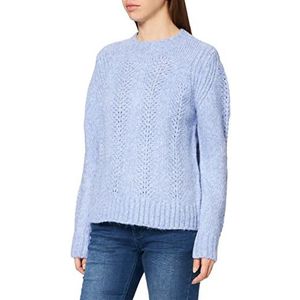 Pieces Pcbibi New Ls Knit Noos Pullover Trui voor dames, Bleke Iris, XS
