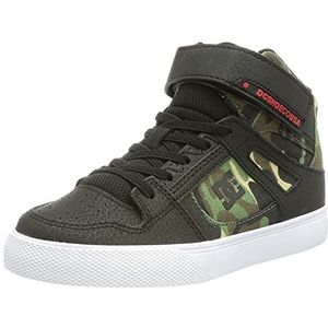 DC Shoes Pure High-Top Ev Sneakers voor jongens, zwart, 27.5 EU