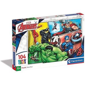 Puzzle Supercolor 104 Marvel Avengers