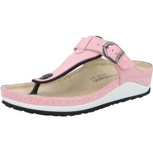 Berkemann Dames Mila Flipflop, lichtroze, 42 EU, Lichtroze, 42 EU