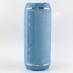 PRENDELUZ Draagbare draadloze luidspreker met bluetooth, radio, micro-SD-kaartlezer, blauw