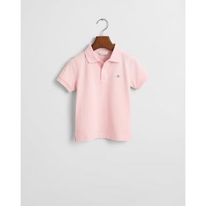 GANT - Shield S - Poloshirt - Blushing Roze - Uniseks Kinderen