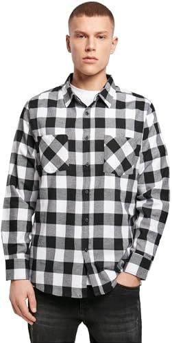 Overhemd - Neutraal - Ruitpatroon - 100% Katoen