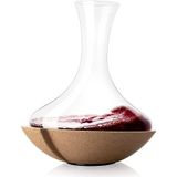 Vacu Vin Swirling Carafe, kristallen glazen wijnkaraf