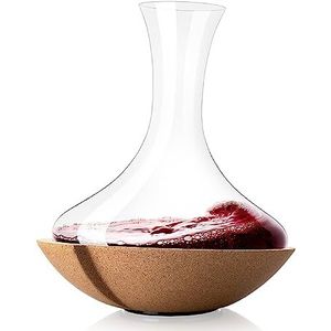 Vacu Vin Swirling Carafe, kristallen glazen wijnkaraf