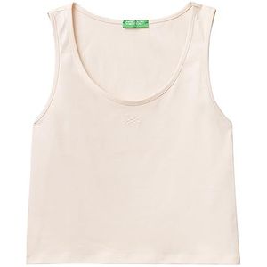 United Colors of Benetton Tanktop 3K7ZDH00E crème 0Z3, XS dames, creme 0z3, XS