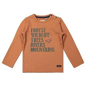 Koko Noko Jongens shirt, camel, 3 Maanden