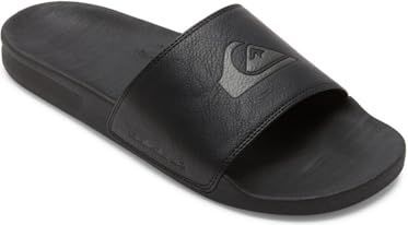 Quiksilver - Rivi - Slippers - Zwart - Veganistisch Synthetisch - Slipvast