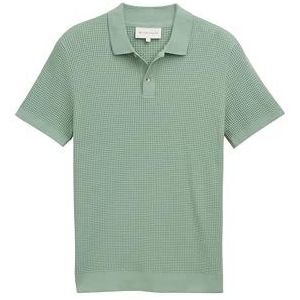 Tom Tailor - Poloshirt - Katoenmix - Relaxed Fit - Effen/Gestructureerd