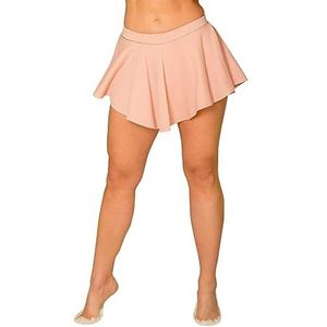 Kalimo Nai Skirt Shorts voor dames - roze - S Soft Touch Cotton, roze, S