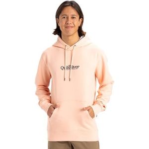 Quiksilver Fineline Hoodie trui voor heren, Perfect perzik, L/Tall