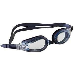 SEAC Jump, Zwembril voor dames en heren voor gebruik in het zwembad en open wateren, Blauw