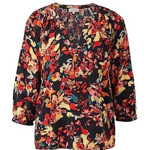 s.Oliver Damesblouse, Blue AOP, 32