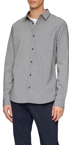 Overhemd - Katoen - Slim Fit - Lange Mouw - All-over Patroon