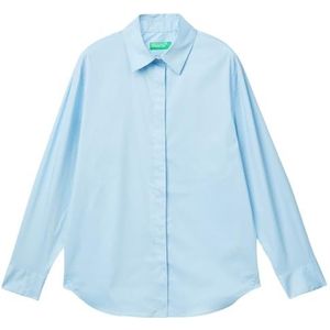 United Colors of Benetton Overhem, Blauw, L