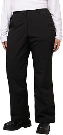 Ulla Popken - Functionele Thermische Broek - Zwart - Waterdicht - Damesbroek