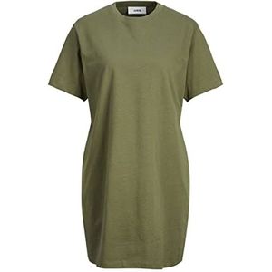 Jack & Jones JXANNABEL SS Loose Every Dress SN Jurk, Four Leaf Clover, XS, vuur leaf clover, XS