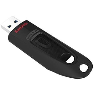 SanDisk Ultra USB 3.0-Flashdrive 128 GB (Overdrachtssnelheden Tot 130 MB/s, SanDisk SecureAccess-Software, Met 128-Bit AES-Versleuteling, RescuePRO Deluxe Software)