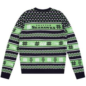 FOCO Standard NFL Big Logo Ugly Sweater, Team Color