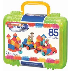 Bristle Blocks 3073Z 85PC Case-Safari Toy Bristle Bouwstenen, Diverse