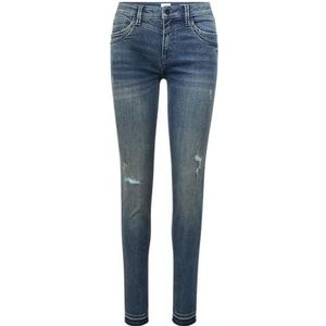 Q/S by s.Oliver Sadie Skinny Leg Jeans voor dames, blauw, 38W x 34L