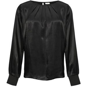 Blouse - Effen - Viscose - Lange Mouw - Losse Pasvorm
