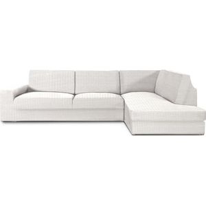 ECOMMERC3 Bankhoes voor chaise longue, hoekdeel rechts met zeer elastische rugleuning, bekleding voor chaise longue, ademend, met schuim en elastieken, rechts of links