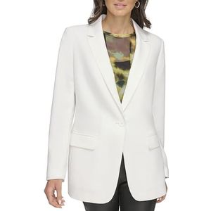 DKNY SPORTSWEAR WOMENS Dames Business Suit Jacket, Ivy - Ivoor, M