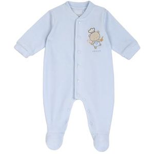 Chicco Romper voor baby en peuters, uniseks kinderen, Lichtblauw, 0 Maanden