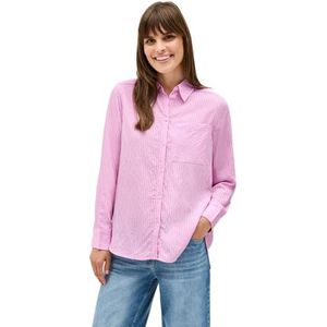Cecil Gestreepte hemdblouse voor dames, cherry blossom roze, S