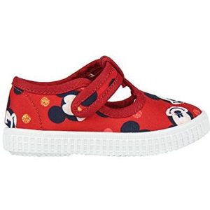 Cerdá Mickey-sneakers, laag, voor kinderen, rood (rood C06), 25