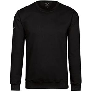 Trigema Heren sweatshirt van biologisch katoen, zwart (zwart C2c 508), XXL