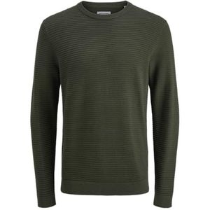 Jack & Jones - Otto - Gebreide Trui - 100% Katoen - Ronde Hals - Lange Mouwen