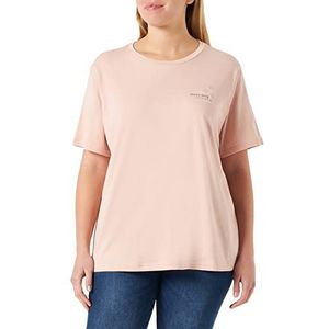 MUSTANG Dames Alina C Chestprint T-shirt, Rose Smoke 8421, XL