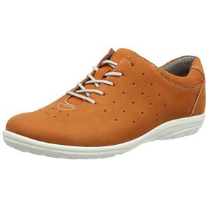 Jomos Allegra Oxford voor dames, Oranje 650, 37 EU Breed