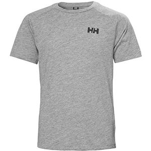 Helly Hansen Jr Loen Tech T-Shirt 10 Grijs Melange